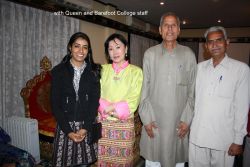 Bata Bhoorji with Queen of Bhutan.jpg